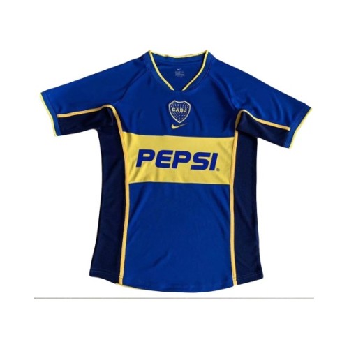 Boca Juniors Home Jersey Retro 2002 By