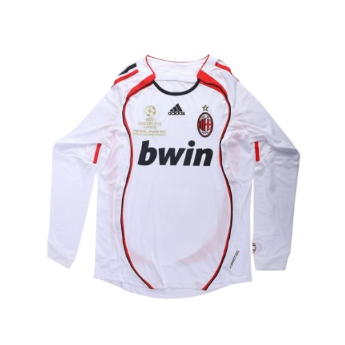 AC Milan Away Jersey Retro 2006/07 By - Long Sleeve