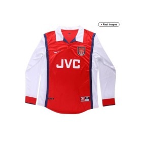 Arsenal Home Jersey Retro 1998/99 By - Long Sleeve