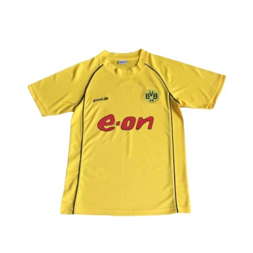 Borussia Dortmund Home Jersey Retro 2002 By Goool.De