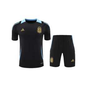 Argentina Pre-Match Training Jersey Kit Copa America 2024 (Jersey+Shorts)