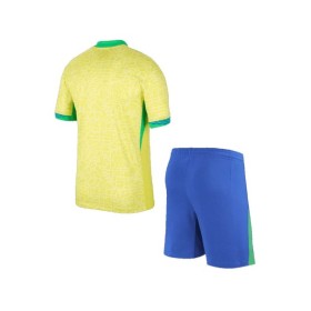 Brazil Home Jersey Kit 2024 (Jersey+Shorts)