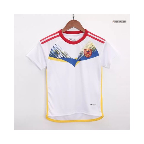 Venezuela Away Jersey Kit Copa America 2024 Kids(Jersey+Shorts)