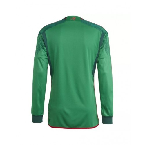 Mexico Home Jersey 2022 - Long Sleeve World Cup