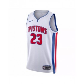 Men's Detroit Pistons Jaden Ivey #23 Nike White 2022/23 Swingman Jersey - Association Edition