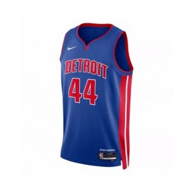 Men's Detroit Pistons Bojan Bogdanovic #44 Nike Blue 2022/23 Swingman Jersey - Icon Edition