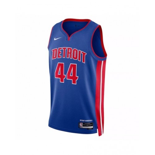 Men's Detroit Pistons Bojan Bogdanovic #44 Nike Blue 2022/23 Swingman Jersey - Icon Edition