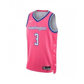 Men's Washington Wizards Bradley Beal #3 Nike Pink 2022/23 Swingman Jersey - City Edition