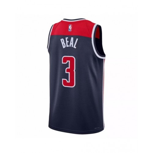 Men's Washington Wizards Bradley Beal #3 Jordan Brand Navy 2022/23 Swingman Jersey - Statement Edition