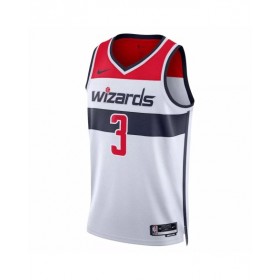 Men's Washington Wizards Bradley Beal #3 Nike White 2022/23 Swingman Jersey - Association Edition