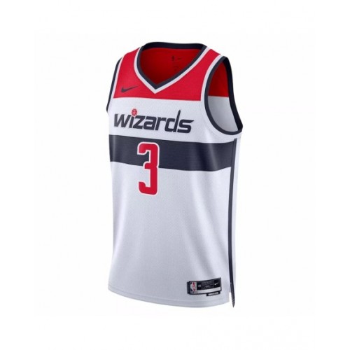 Men's Washington Wizards Bradley Beal #3 Nike White 2022/23 Swingman Jersey - Association Edition