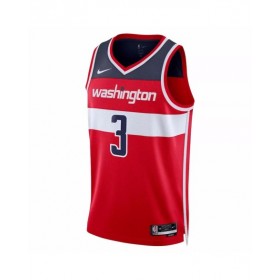 Men's Washington Wizards Bradley Beal #3 Nike Red 2022/23 Swingman Jersey - Icon Edition