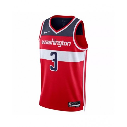 Men's Washington Wizards Bradley Beal #3 Nike Red 2022/23 Swingman Jersey - Icon Edition