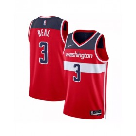 Men's Washington Wizards Bradley Beal #3 Nike Red 2022/23 Swingman Jersey - Icon Edition