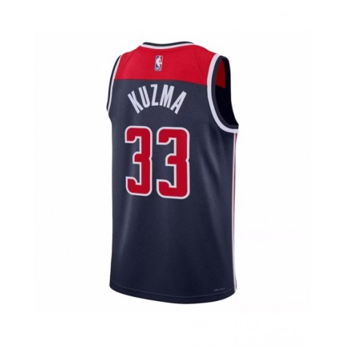 Men's Washington Wizards Kyle Kuzma #33 Jordan Brand Navy 2022/23 Swingman Jersey - Statement Edition