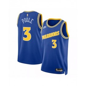 Men's Golden State Warriors Jordan Poole #3 Royal 2022/23 Swingman Player Jersey - Classic Edition