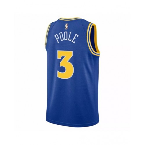 Men's Golden State Warriors Jordan Poole #3 Royal 2022/23 Swingman Player Jersey - Classic Edition