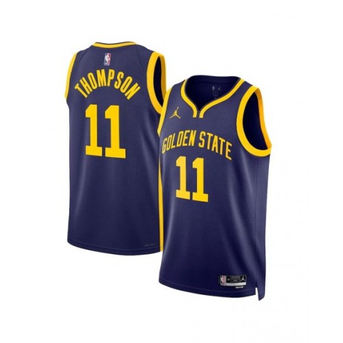 Men's Golden State Warriors Klay Thompson #11 Jordan Brand Navy 22/23 Swingman Jersey - Statement Edition