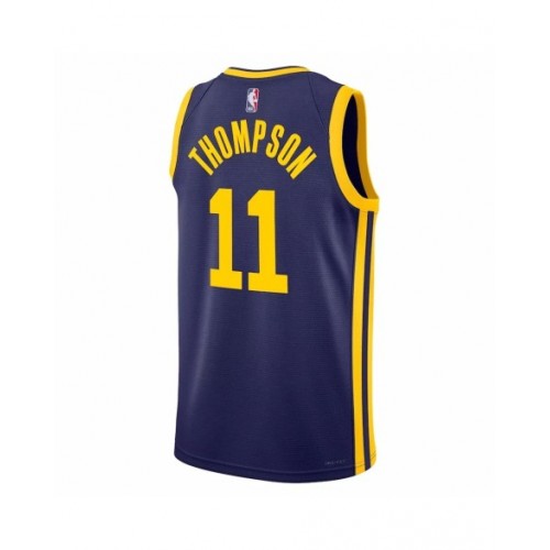 Men's Golden State Warriors Klay Thompson #11 Jordan Brand Navy 22/23 Swingman Jersey - Statement Edition