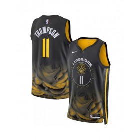 Men's Golden State Warriors Klay Thompson #11 Nike Black 2022/23 Swingman Jersey - City Edition