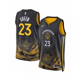 Men's Golden State Warriors Draymond Green #23 Nike Black 2022/23 Swingman Jersey - City Edition