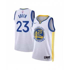 Men's Golden State Warriors Draymond Green #23 White 2022/23 Swingman Jersey - Association Editon