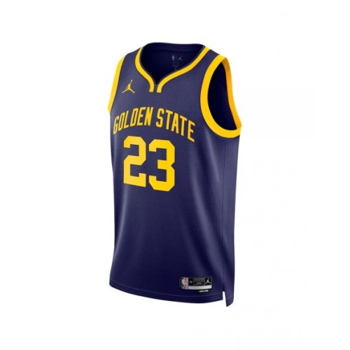 Men's Golden State Warriors Draymond Green #23 Jordan Brand Navy 22/23 Swingman Jersey - Statement Edition