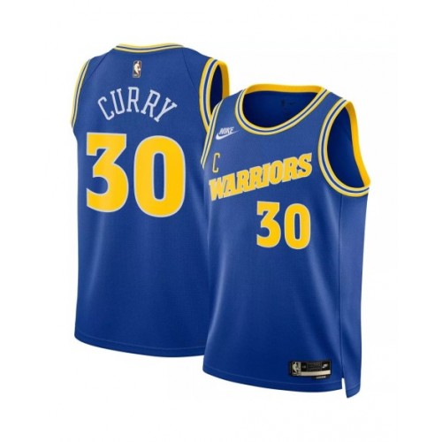 Men's Golden State Warriors Stephen Curry #30 Royal 2022/23 Swingman Player Jersey - Classic Edition