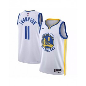 Men's Golden State Warriors Klay Thompson #11 White 2022/23 Swingman Jersey - Association Editon