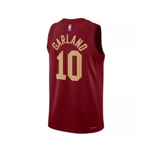 Men's Cleveland Cavaliers Darius Garland #10 Nike Wine 2022/23 Swingman Jersey - Icon Edition