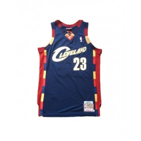 Men's Cleveland Cavaliers James #23 Mitchell & Ness Navy 2008/09 Swingman NBA Jersey