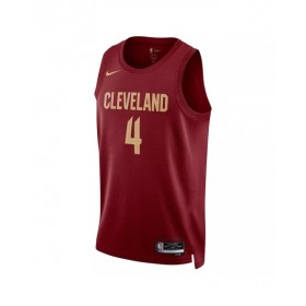 Men's Cleveland Cavaliers Evan Mobley #4 Nike Wine 2022/23 Swingman Jersey - Icon Edition