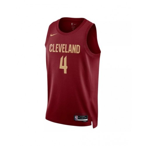 Men's Cleveland Cavaliers Evan Mobley #4 Nike Wine 2022/23 Swingman Jersey - Icon Edition