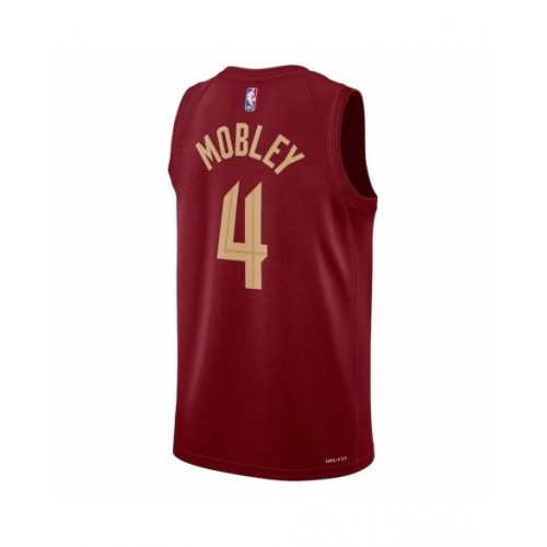 Men's Cleveland Cavaliers Evan Mobley #4 Nike Wine 2022/23 Swingman Jersey - Icon Edition