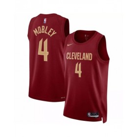 Men's Cleveland Cavaliers Evan Mobley #4 Nike Wine 2022/23 Swingman Jersey - Icon Edition