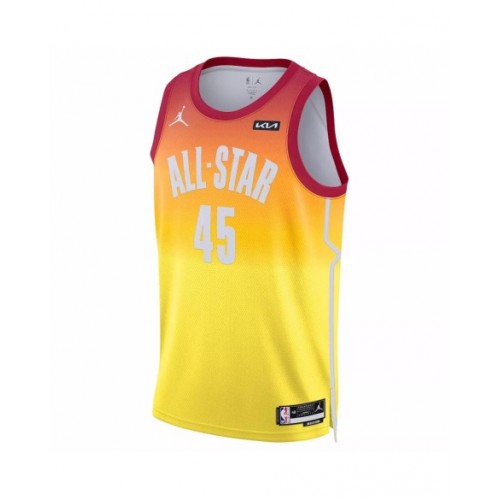 Men's Donovan Mitchell #45 Jordan Brand Orange 2023 NBA All-Star Game Swingman Jersey