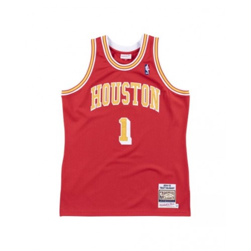 Men's Houston Rockets Tracy McGrady #1 Mitchell & Ness Red 2004/05 Swingman NBA Jersey