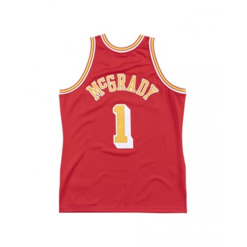 Men's Houston Rockets Tracy McGrady #1 Mitchell & Ness Red 2004/05 Swingman NBA Jersey