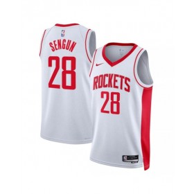 Men's Houston Rockets Alperen Sengun #28 Nike White 2022/23 Swingman Jersey - Association Edition