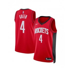 Men's Houston Rockets Jalen Green #4 Nike Red 2022/23 Swingman Jersey - Icon Edition