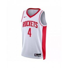 Men's Houston Rockets Jalen Green #4 Nike White 2022/23 Swingman Jersey - Association Edition