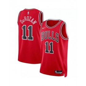 Men's Chicago Bulls DeMar DeRozan #11 Nike Red 2022/23 Swingman Jersey - Icon Edition