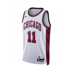 Men's Chicago Bulls DeMar DeRozan #11 Nike White 2022/23 Swingman Jersey - City Edition