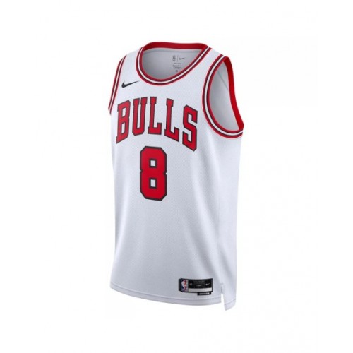 Men's Chicago Bulls Zach LaVine #8 Nike White 22/23 Swingman Jersey - Association Edition