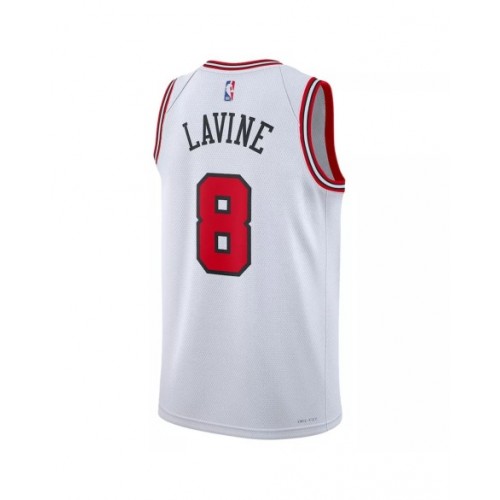 Men's Chicago Bulls Zach LaVine #8 Nike White 22/23 Swingman Jersey - Association Edition