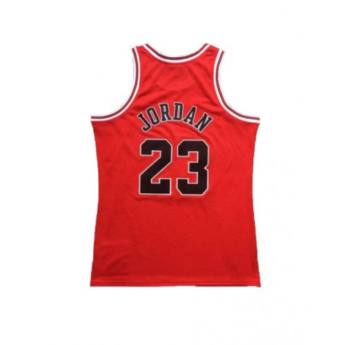 Men's Chicago Bulls Jordan #23 Mitchell & Ness Red 1996/97 Swingman NBA Jersey