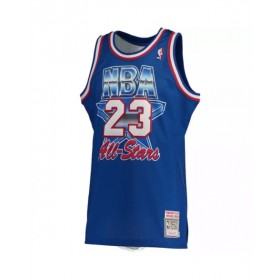 Men's Michael Jordan #23 Mitchell & Ness Blue 1993 NBA All-Star Game Hardwood Classics Jersey