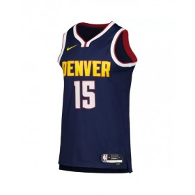 Men's Denver Nuggets Nikola Jokic #15 Nike Navy 2022/23 Swingman Jersey - Icon Edition