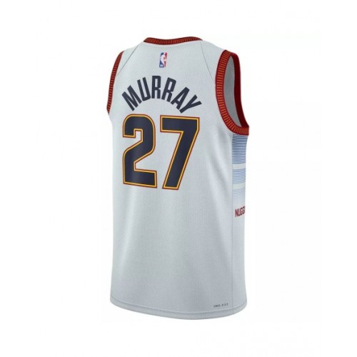 Men's Denver Nuggets Jamal Murray #27 Nike White 22/23 Swingman Jersey - City Edition