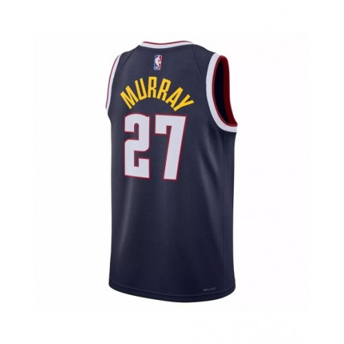 Men's Denver Nuggets #27 Jamal Murray Nike Navy 2022/23 Swingman Jersey - Icon Edition